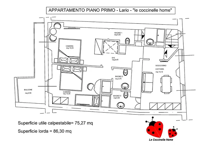 Dom wakacyjny Le Coccinelle Mandello del Lario